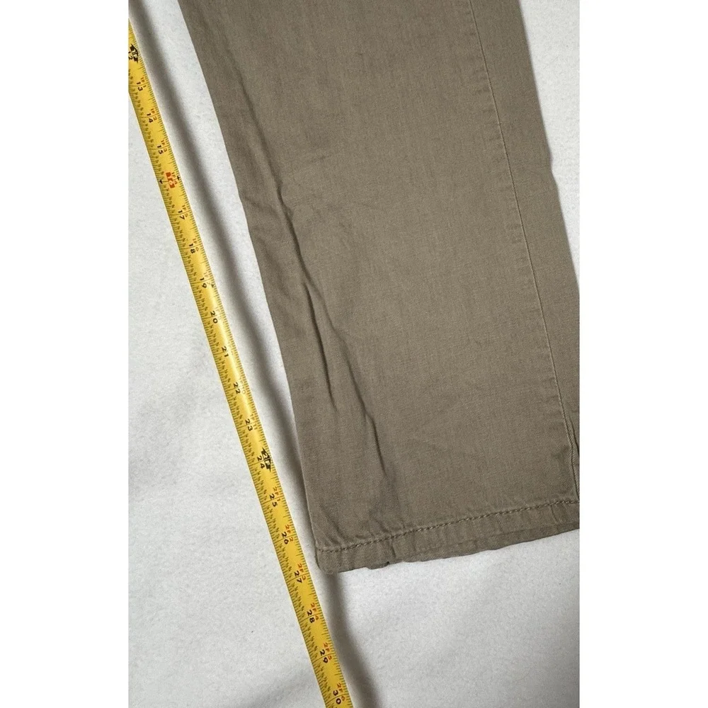 Levi's 505 Regular Fit Khaki Jeans Men's 38x30 Beige Straight Leg Cotton
